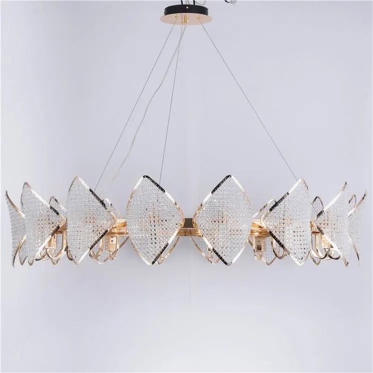 Factory export crystal hanging chandelier cheap living room