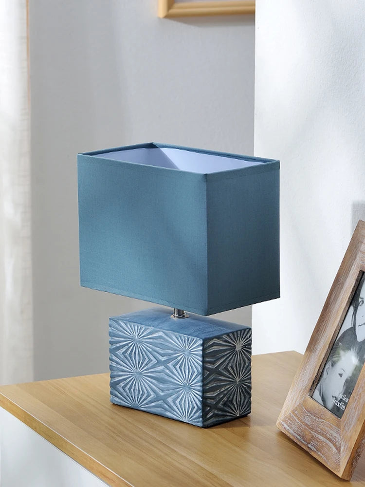 Bedside art creative personality ceramic table lamp home decoration