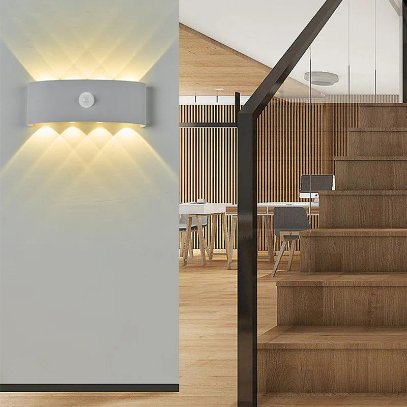 LED Outdoor Wall Light IP65 Aluminum Up Down Lights Garden Porch