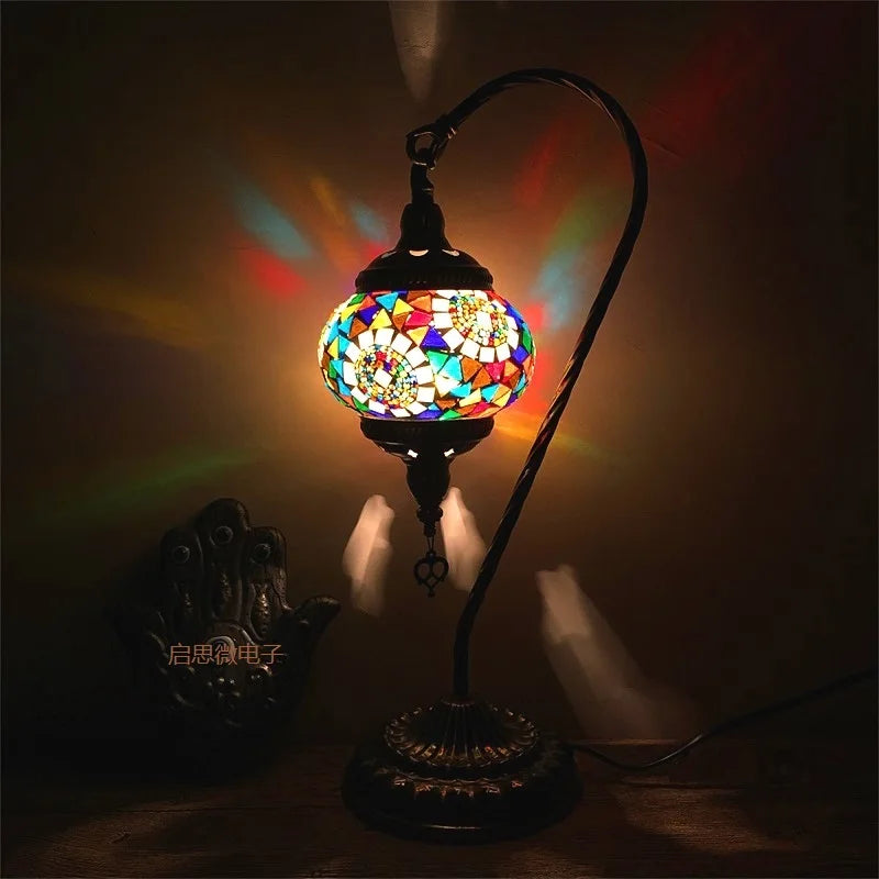 Art Decor Table Lamp E14 Holder LED Bulb Desk Lamps Bedside Home