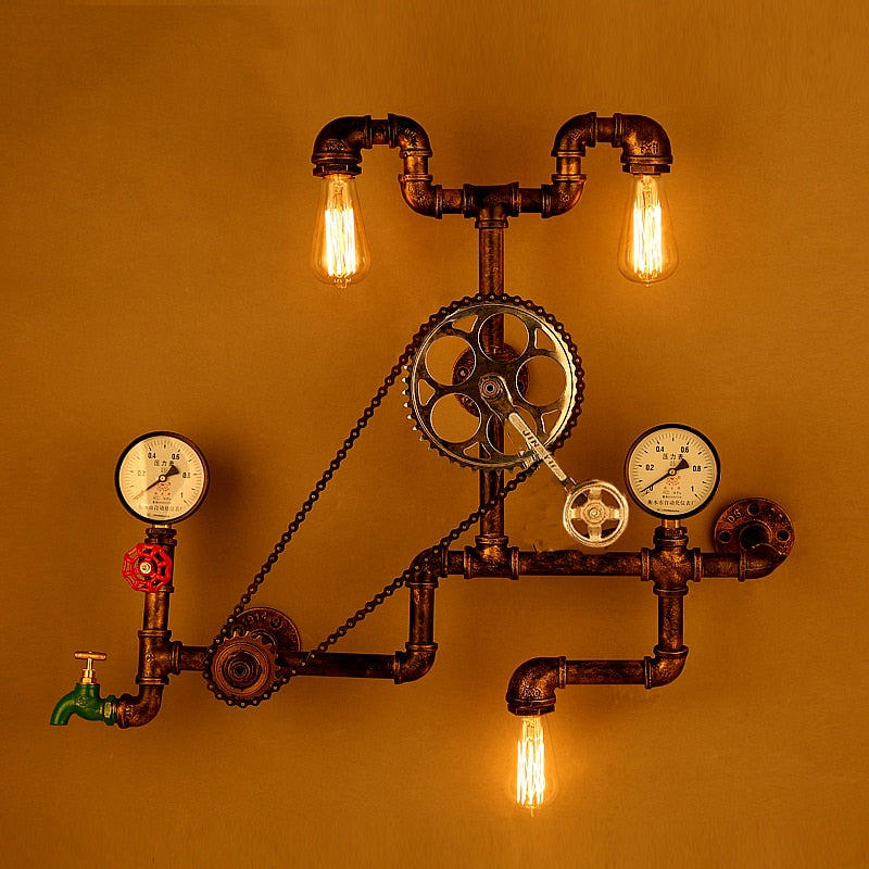 Home Lighting Fixtures Lustres | Vintage Industrial Wall Sconce - Loft