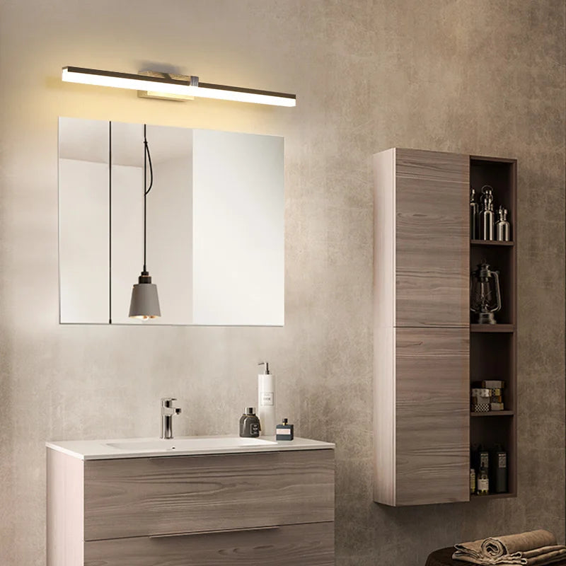 long wall sconces nicho de parede wall mirror for bedroom room lights