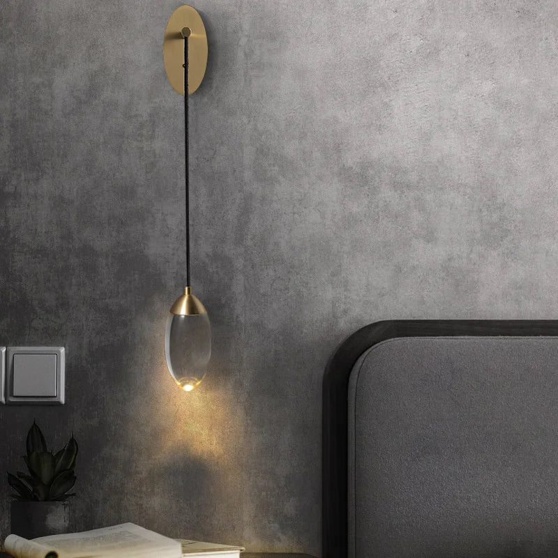 lantern wall sconces glass wall lamp industrial plumbing bedroom