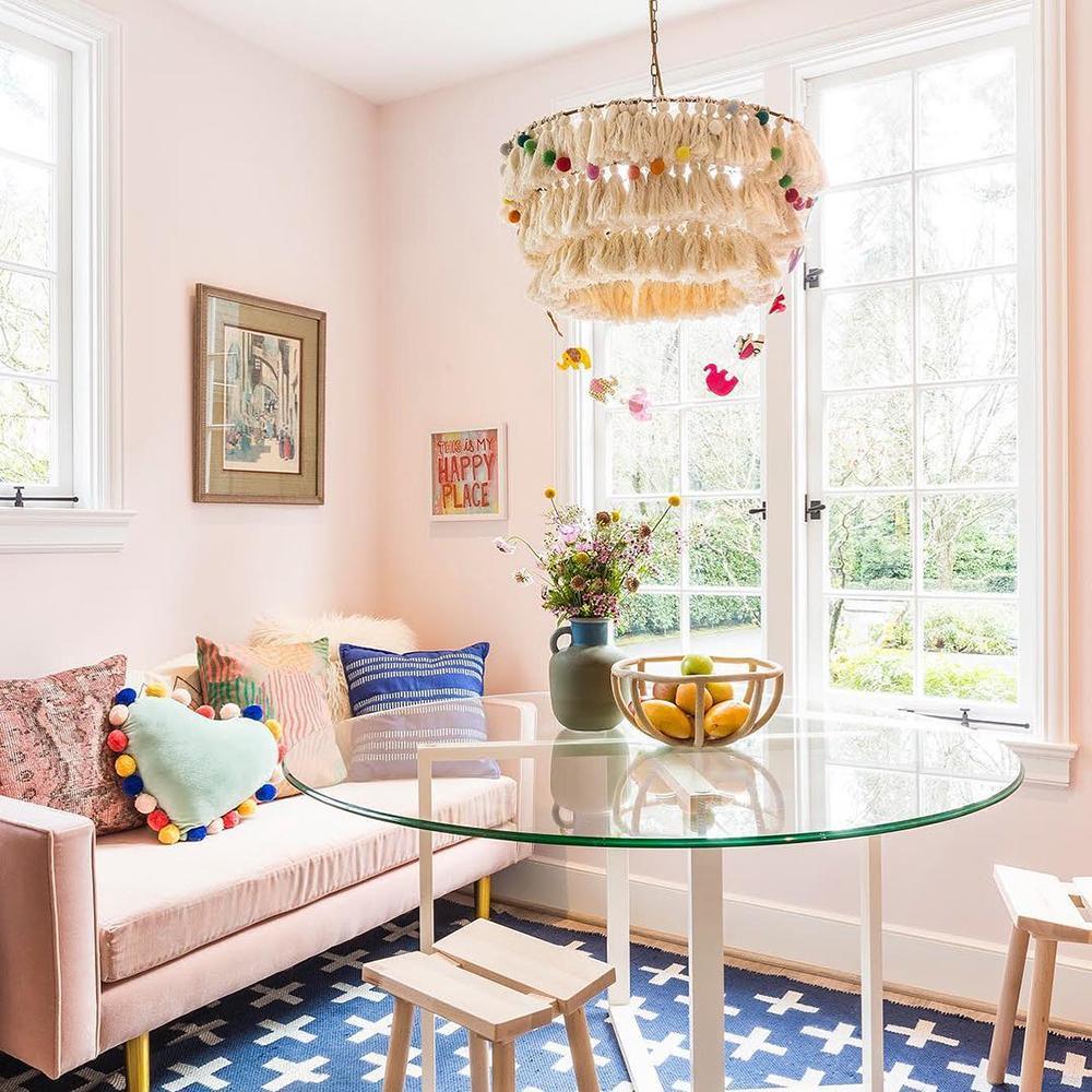 Luxe Fela Tassel Chandelier