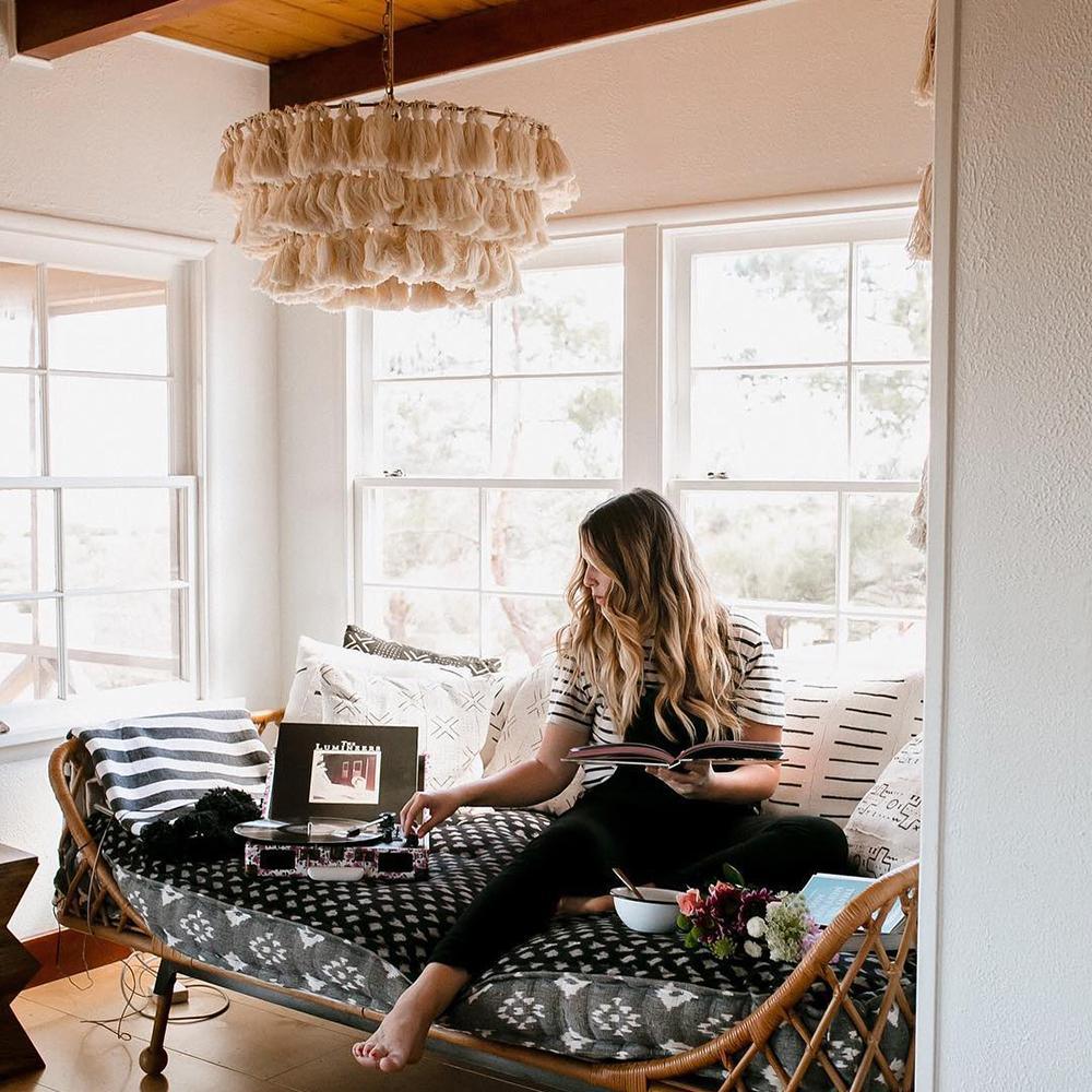 Luxe Fela Tassel Chandelier