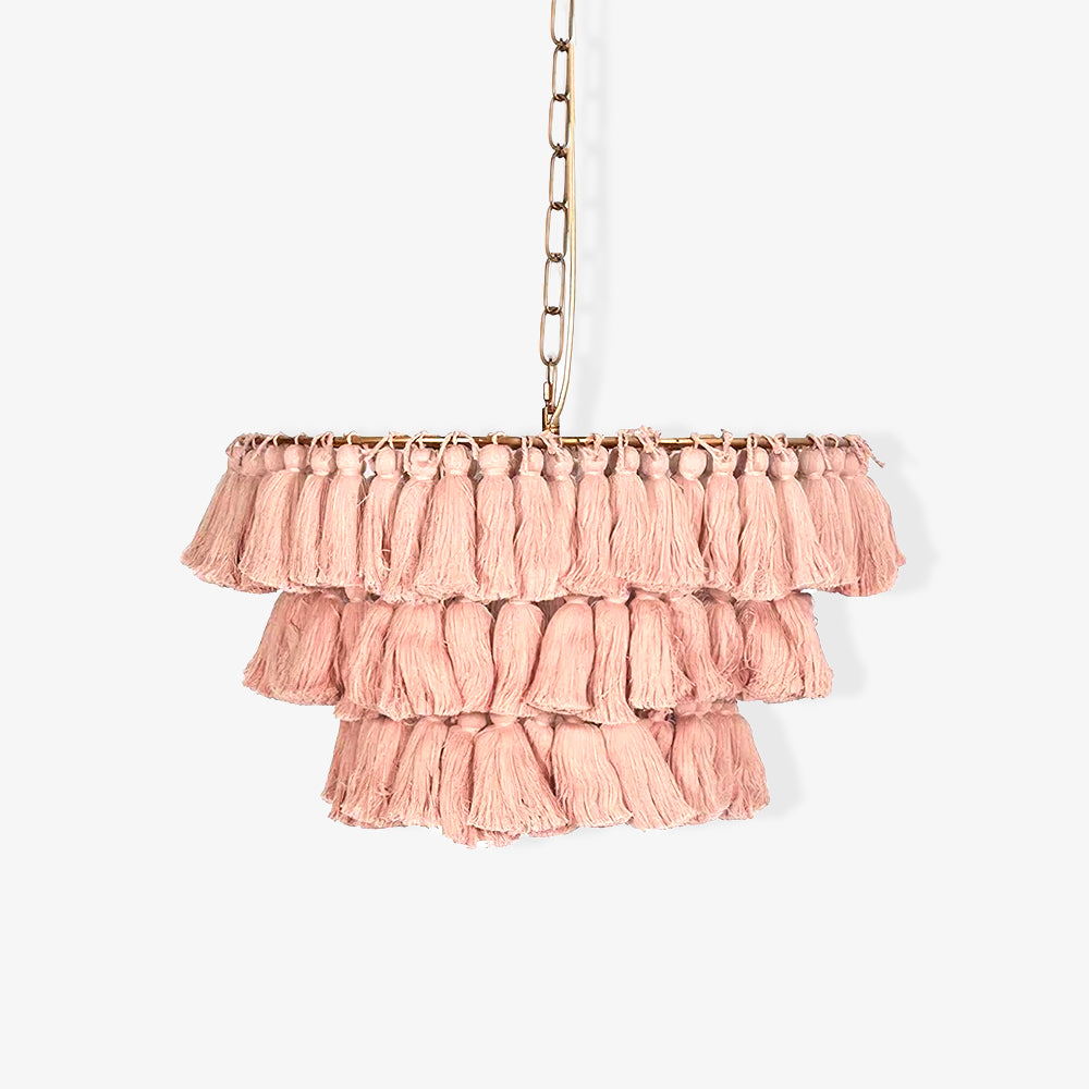 Luxe Fela Tassel Chandelier