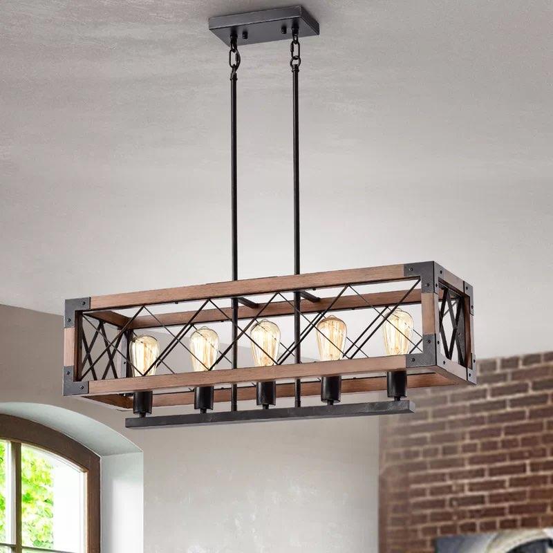 Serra Wood Pendant Light