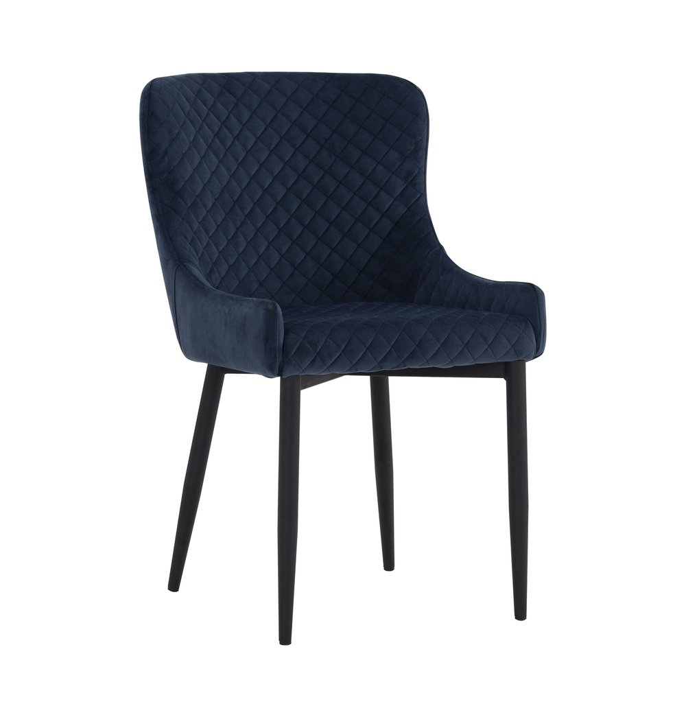 Saskia - Navy Blue Dining Chair