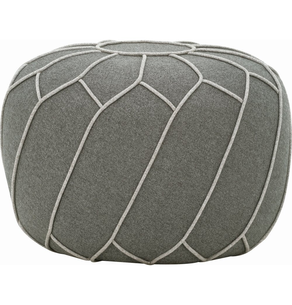 Saturn - Gray Ottoman