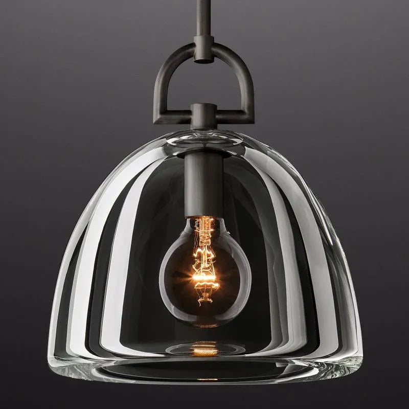 Boteny pendant Matte Black / Vintage Brass/ Satin Nickel 14"