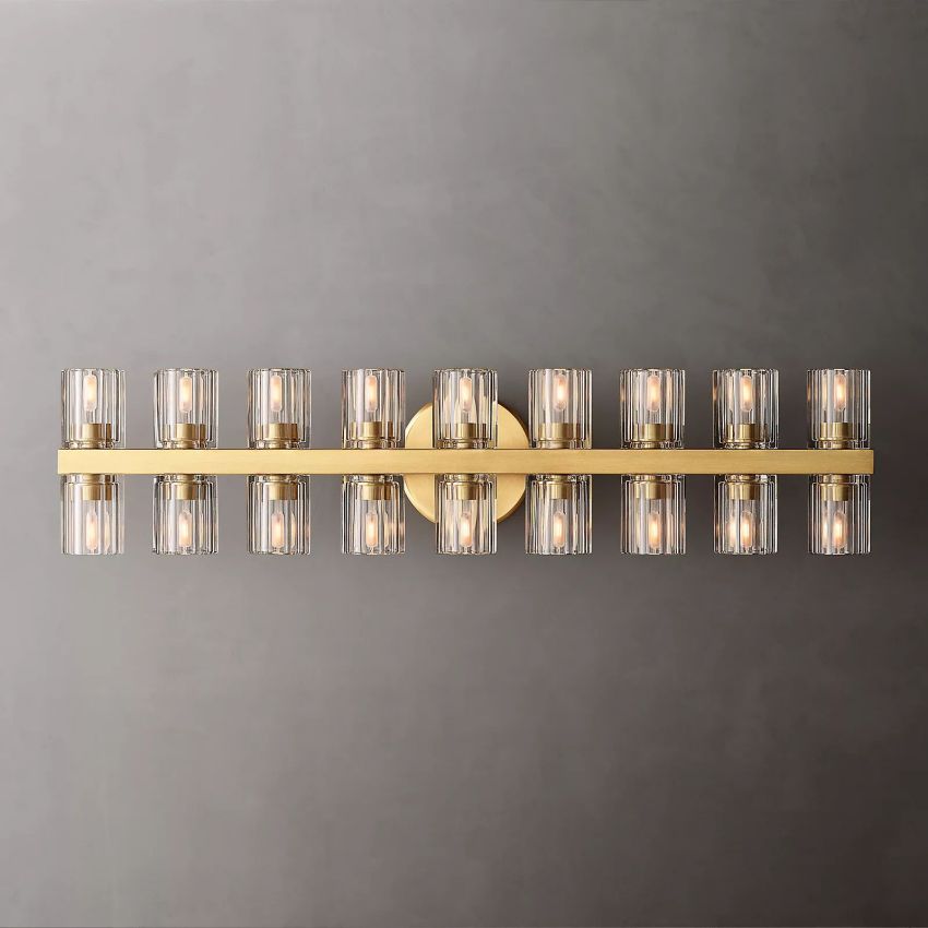 Arcachon Crystal Wall Sconce 26"W