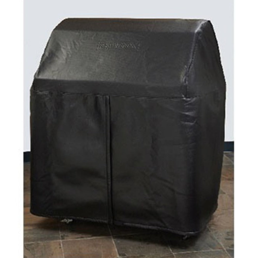 Lynx Carbon Fiber Vinyl Cover for 27-Inch Freestanding Gas Grill with Side Burner