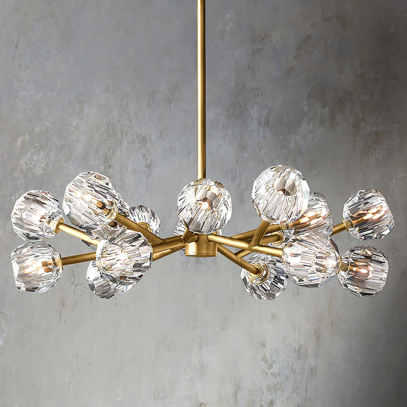 Balle De Round Chandelier 36"