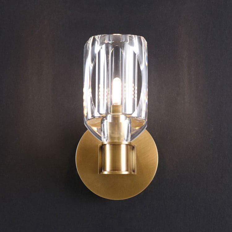 Hansen Classic Crystal Cup Wall Sconce