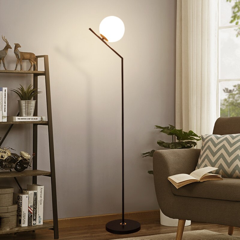 Slanted Scandinavian Standing Light - Main Image