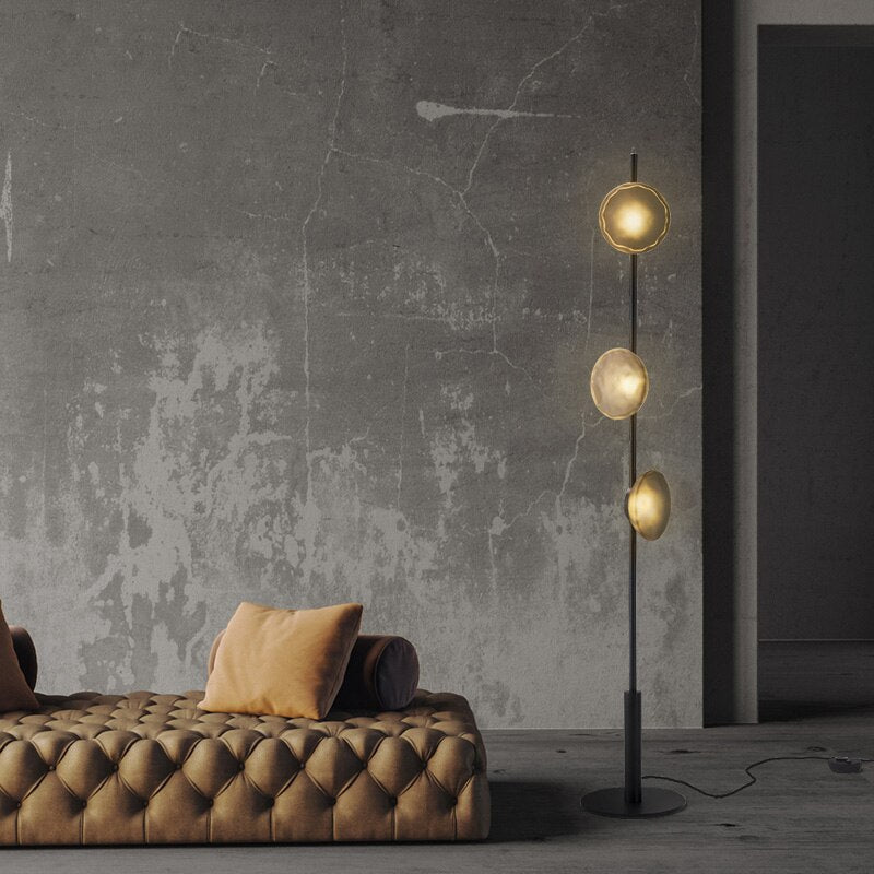 Floral Patterned Standing Light