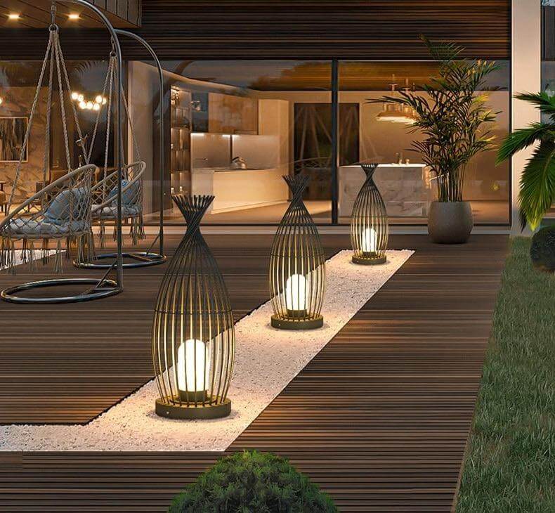 Garden Light Outdoor Lawn lamp Large Led Light Street Lamp Waterproof Modern Landscape Light Yard Garden Decoration Floor Lamp