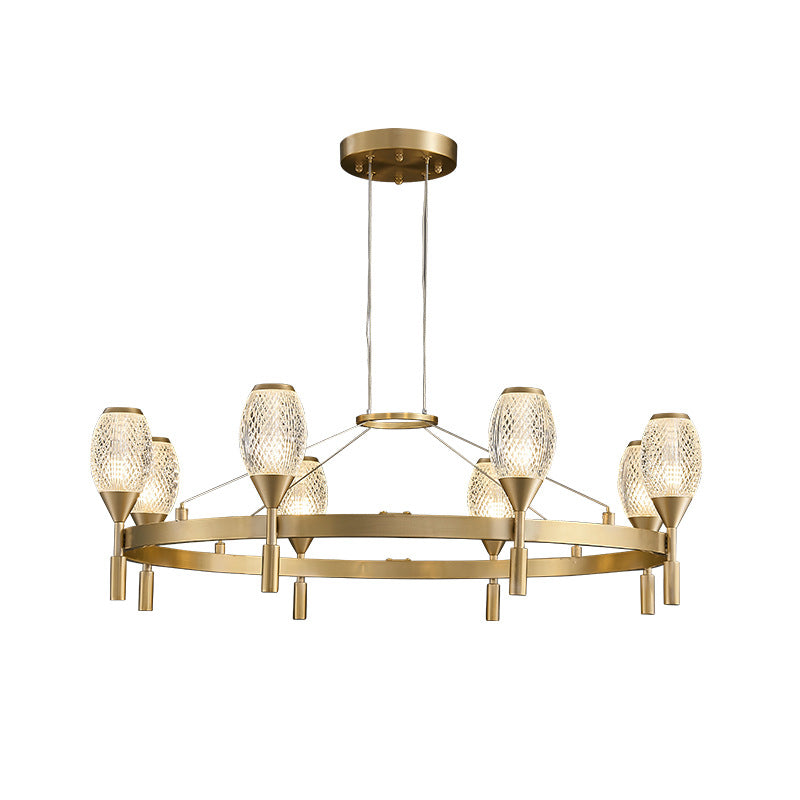 Designer Art Deco Crystal Modern Chandelier