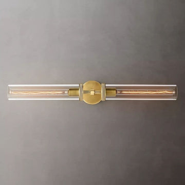 Lambe Knurled Grand Linear Wall Sconce