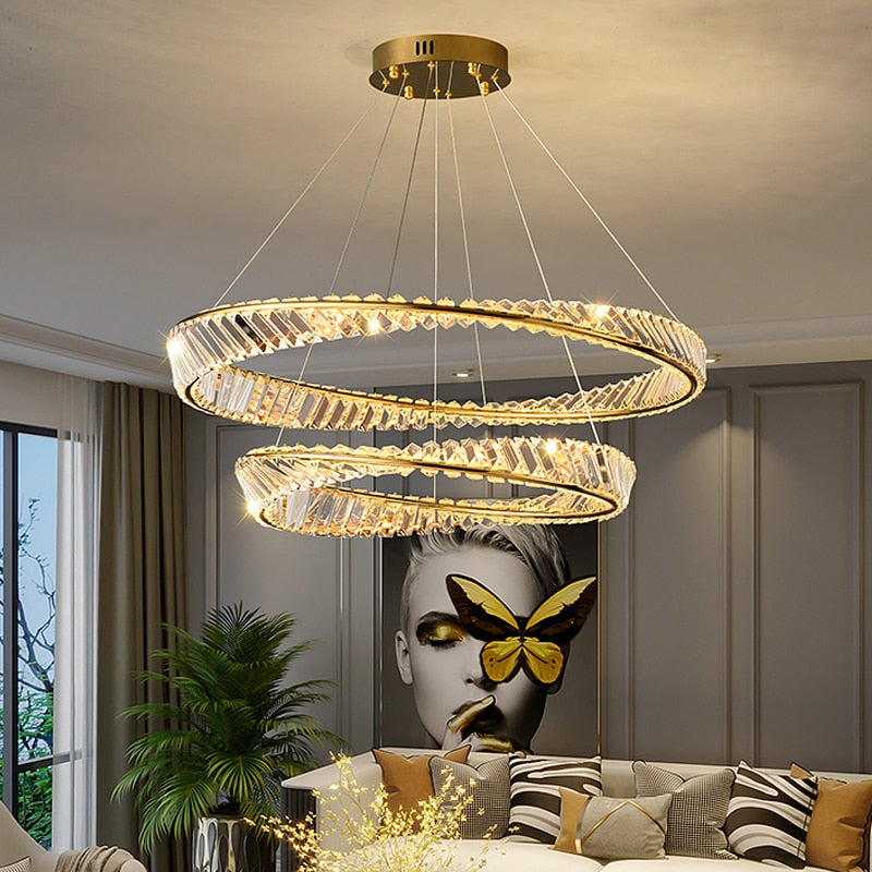 Crystal Led Chandelier
