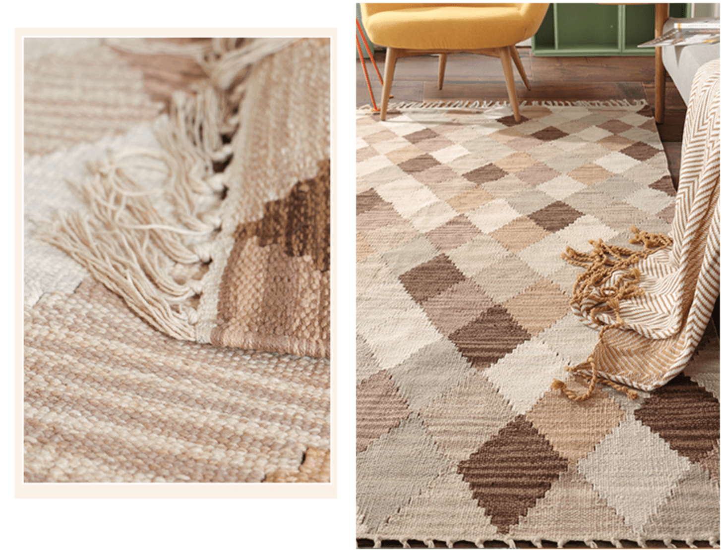 Diamond Weave Rug