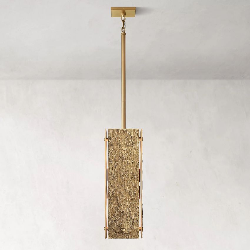 Ariah Rectangular Pendant D 19"