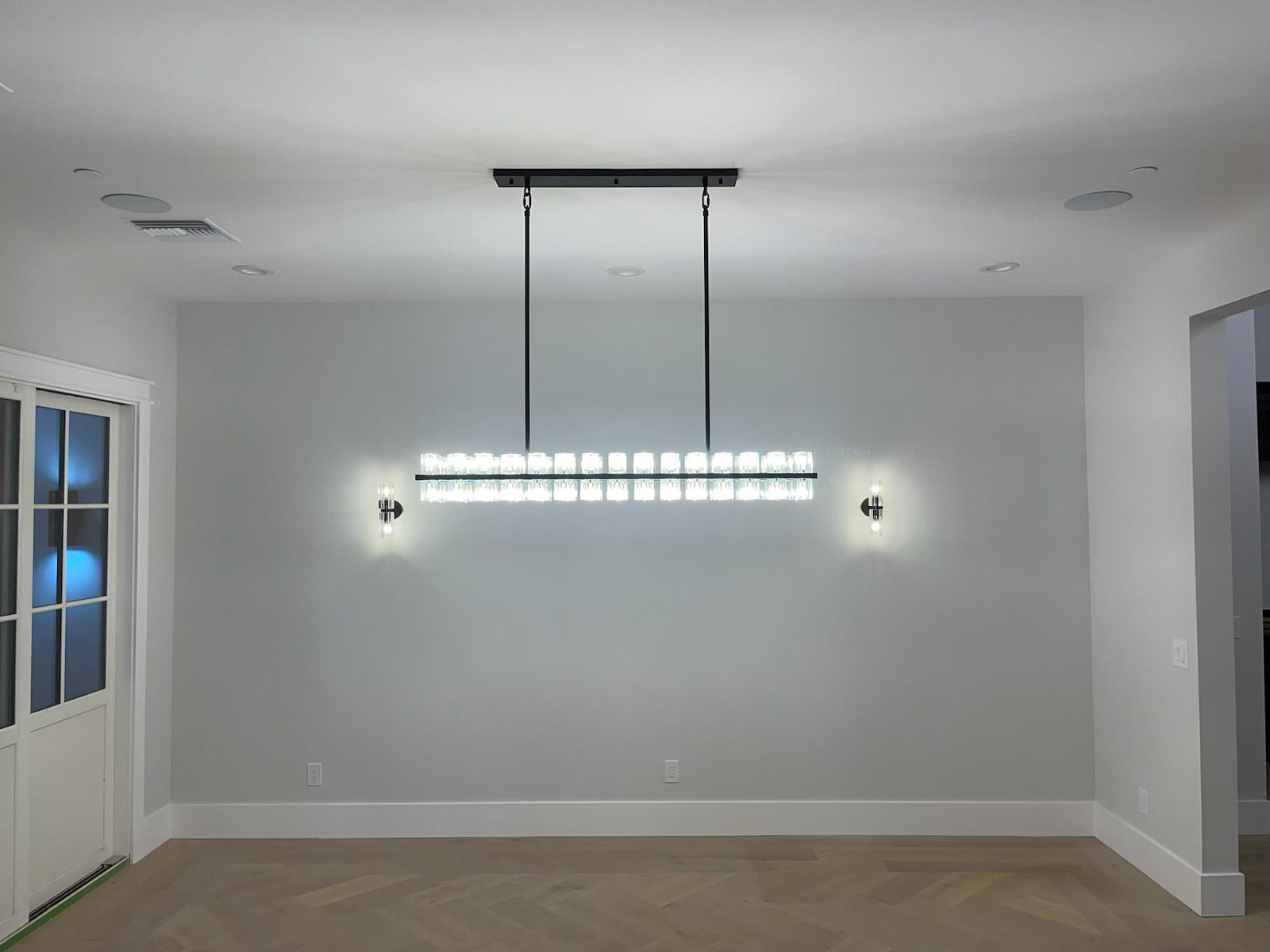 Arcachon De Linear Chandelier 54"