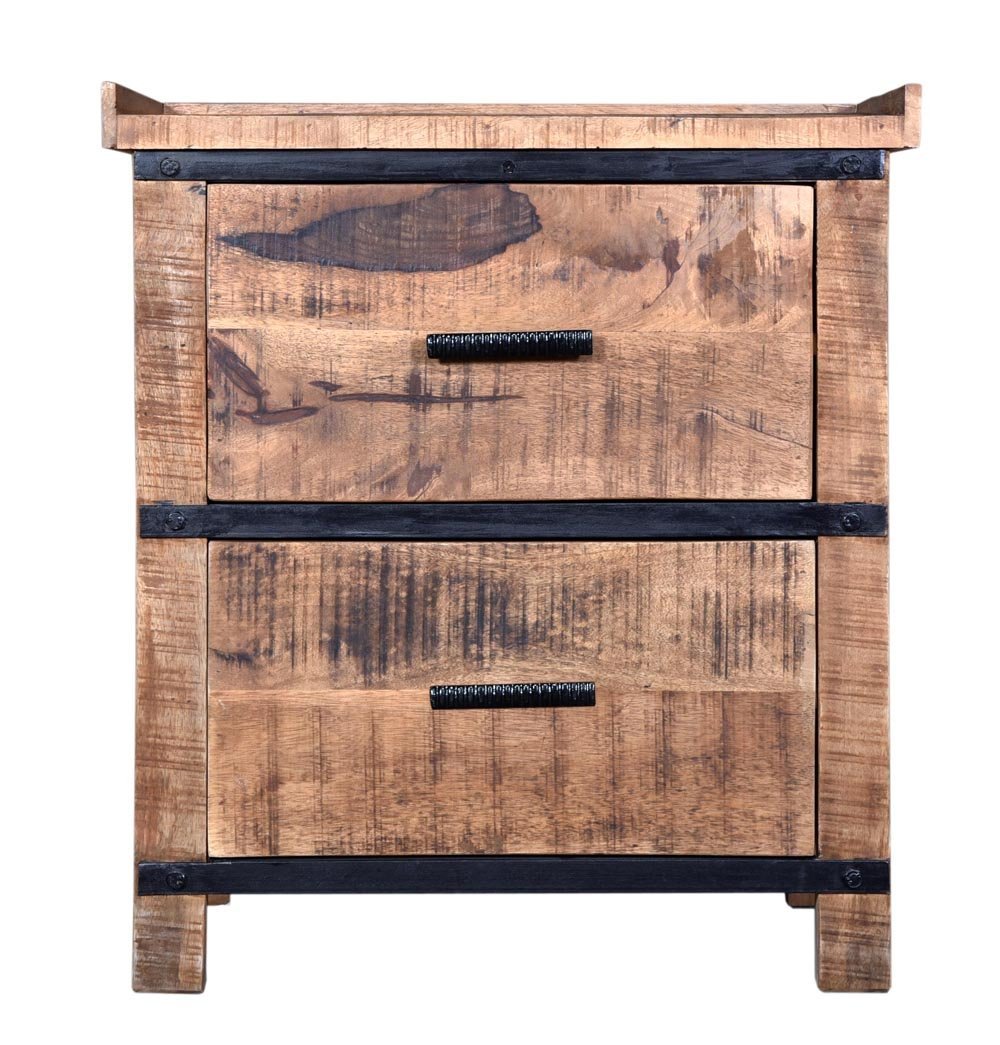 Sneha - 2 Drawer Bedside Table