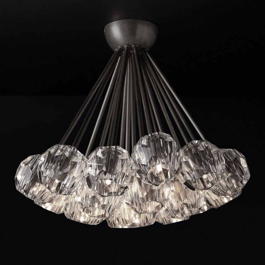 Balle De Crystal Ceiling Light 24"(Custom 15 lights)