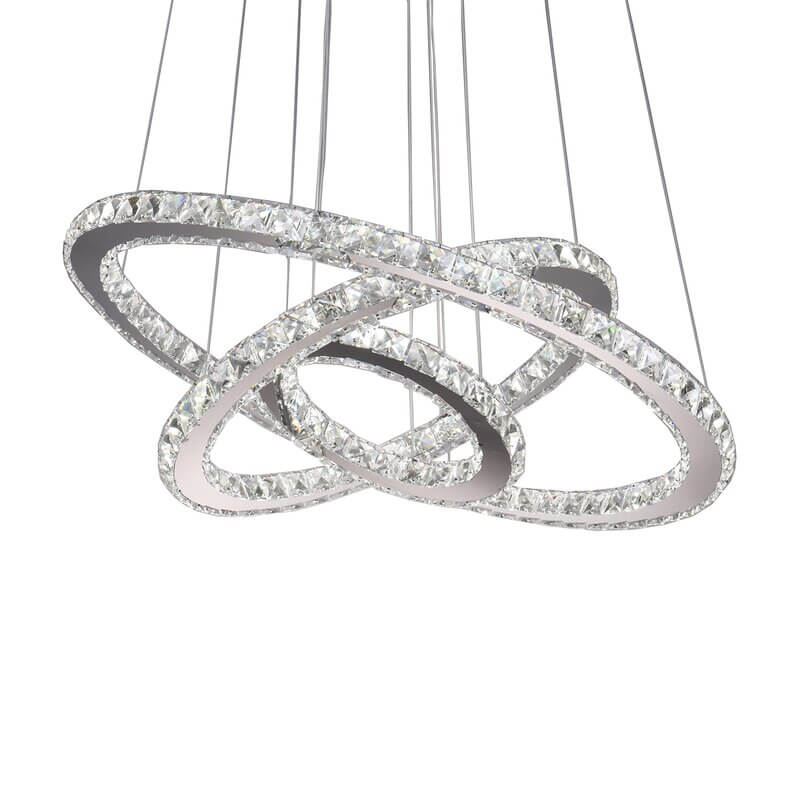 Apollo 3 - Modern Crystal Led Lights Chandelier