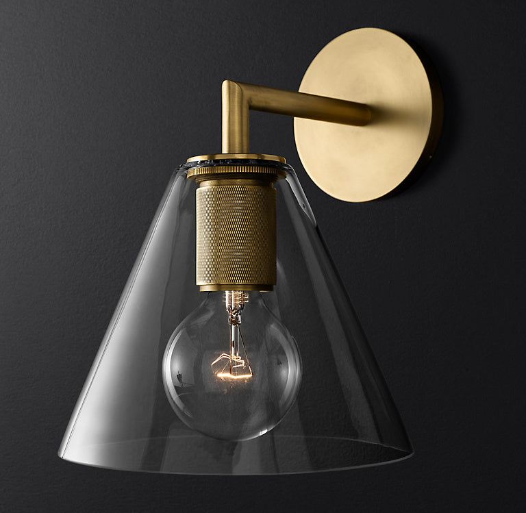 Funnel Shade Sconce