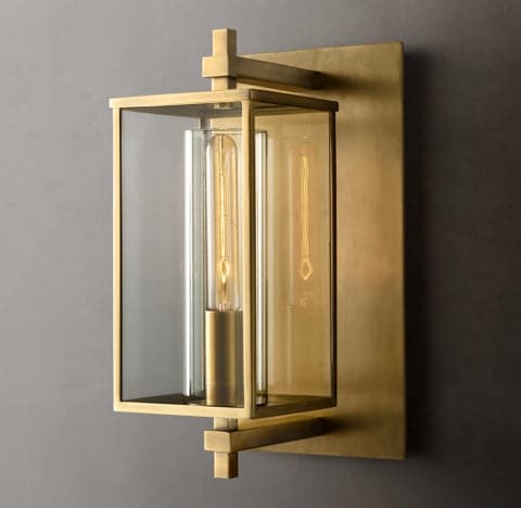 Devereux Square Wall Sconce 16" H