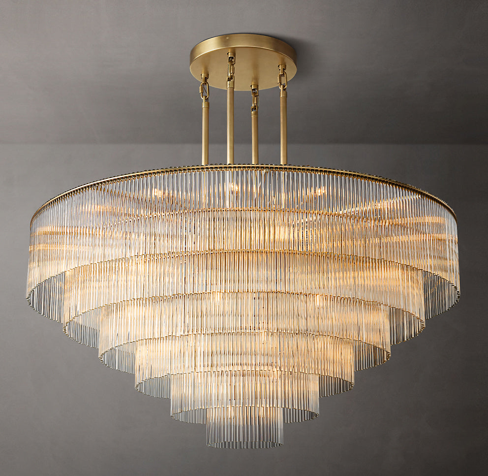 Amadeeo Round Chandelier 60"