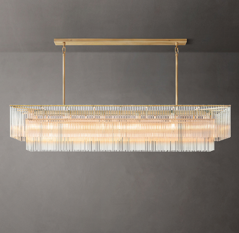 Amadeeo Rectangular Chandelier 72"
