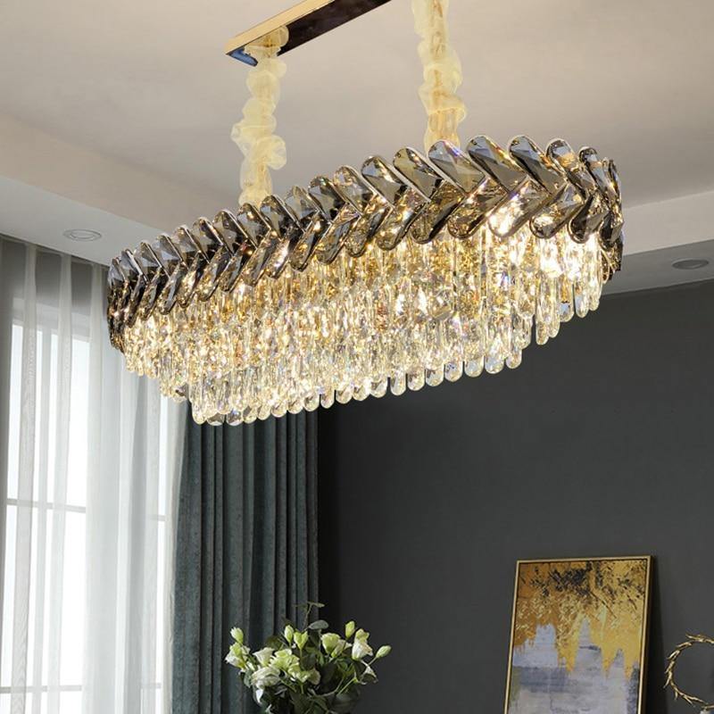 Cubique Chevron Chandelier