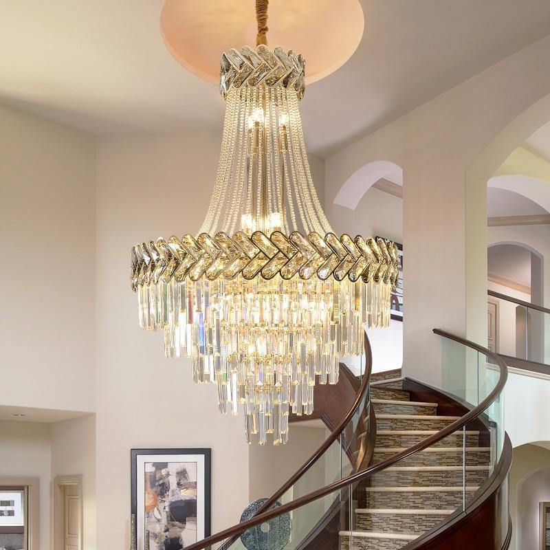 Grand Chevron Chandelier