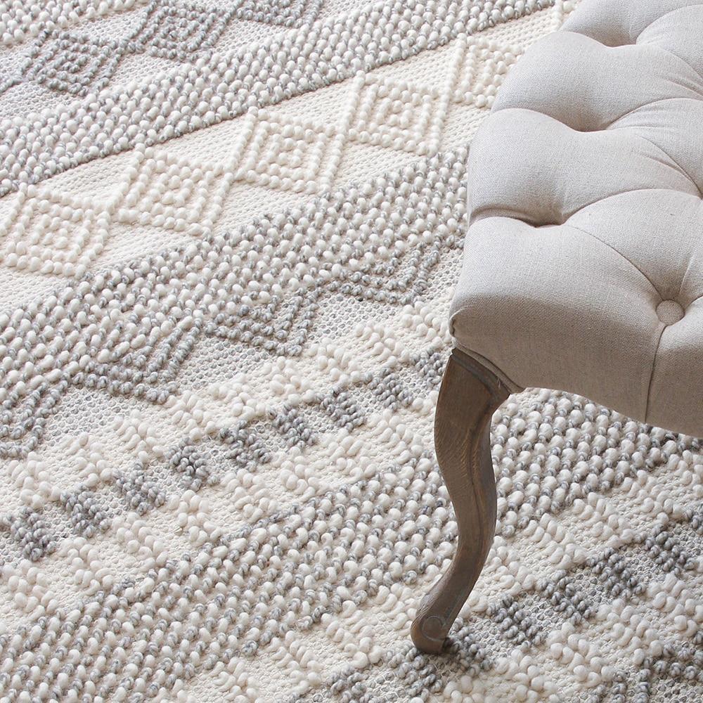Jiro - Handmade Geometric Pattern Modern Rug