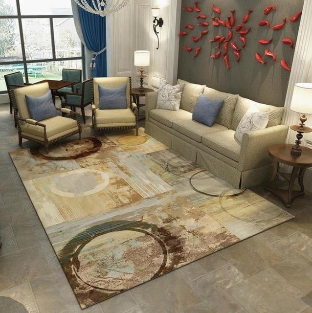 Large Modern Abstract Rug