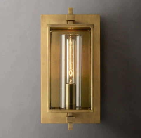 Echo Modern Grand Square Outdoor And Indoor Wall Sconce 16''H