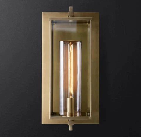 Echo Modern Grand Square Outdoor And Indoor Wall Sconce 23''H