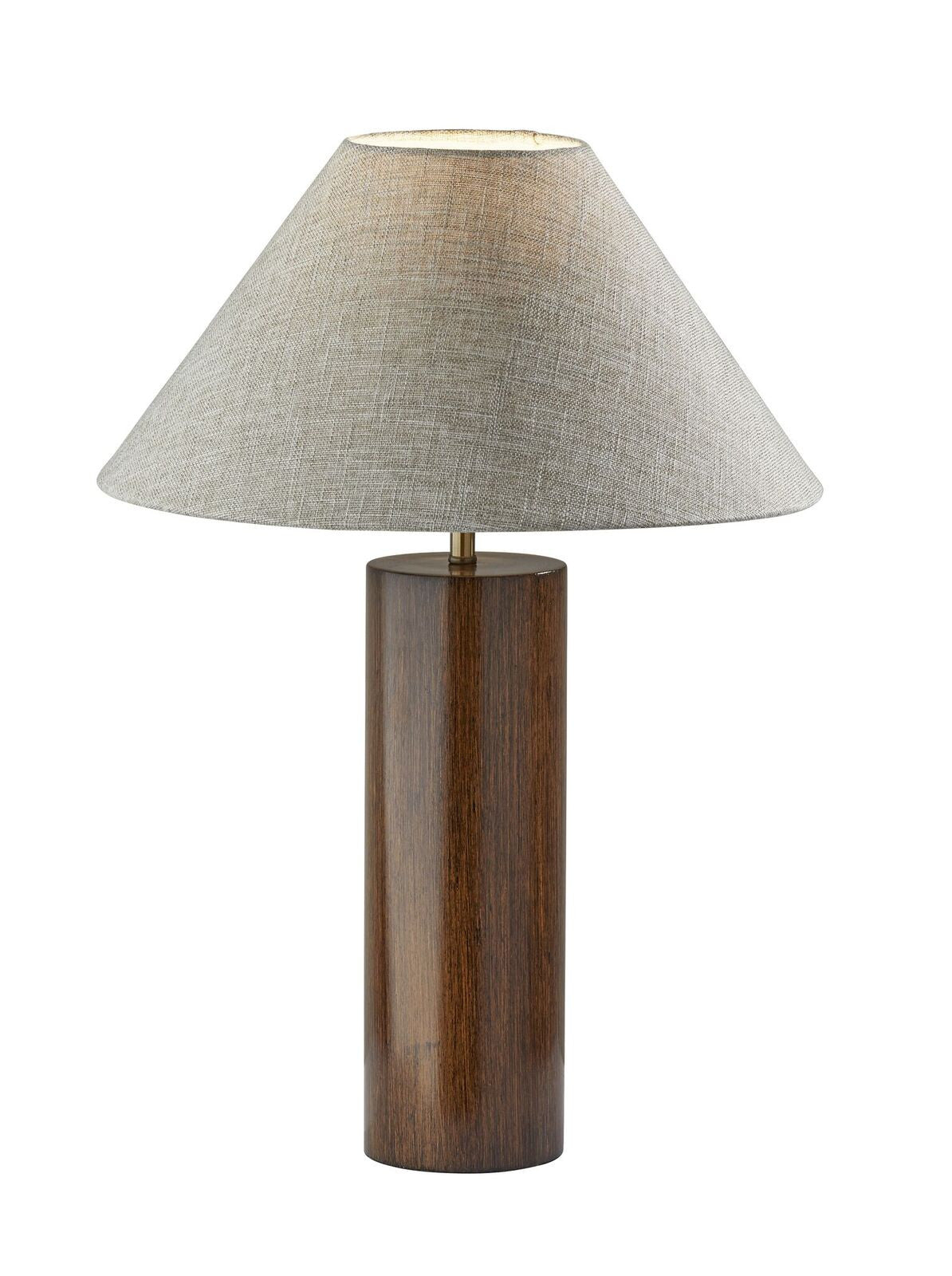 Canopy Natural Wood Block Table Lamp