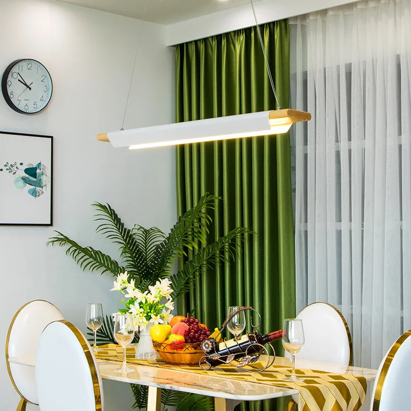 Simple light luxury living room chandelier dining  coffee shop