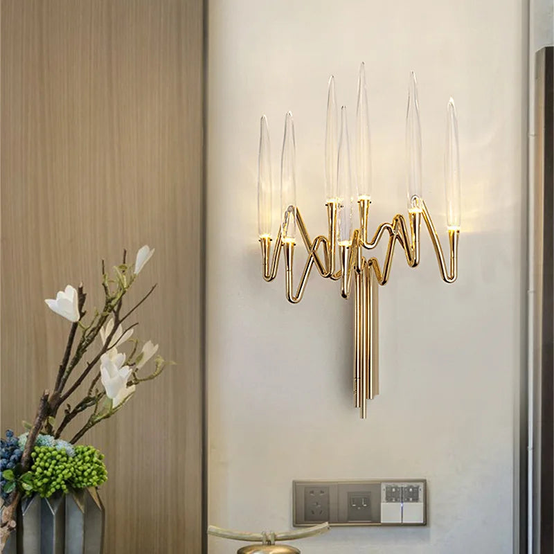 2024Modern Personality Luxury Wall Sconce Wall Lamp Bedroom / Dinning