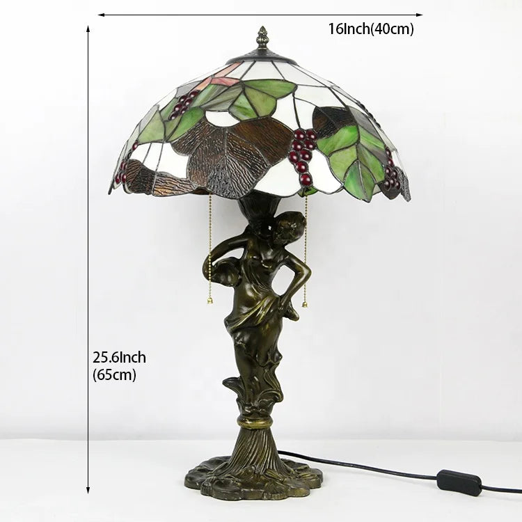 Wholesales 16Inch Tiffany Style Table Lamps Handcraft