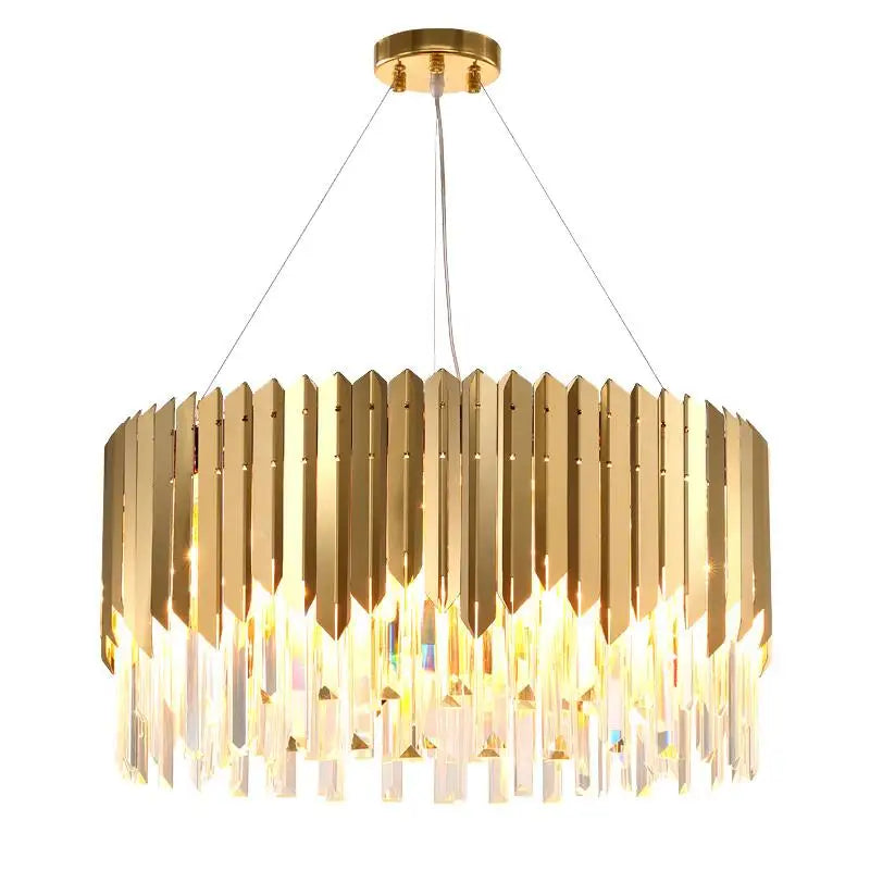 Modern Indoor Lighting Home Decorative Luxury Pendant Light Gold Round