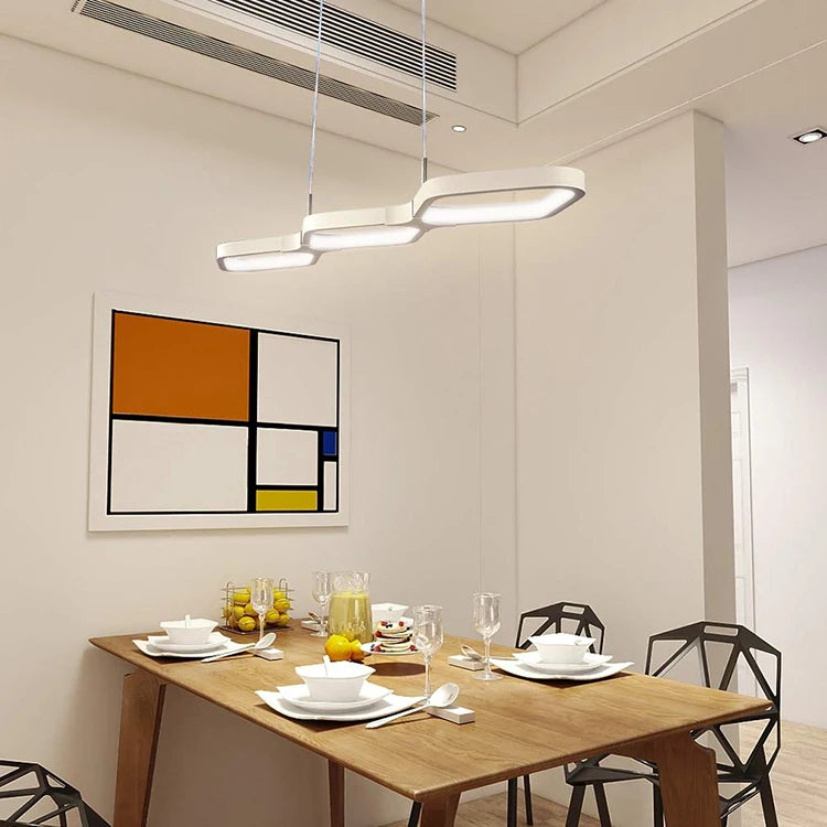 Modern simple dimmable dining table hanging light LED pendant light