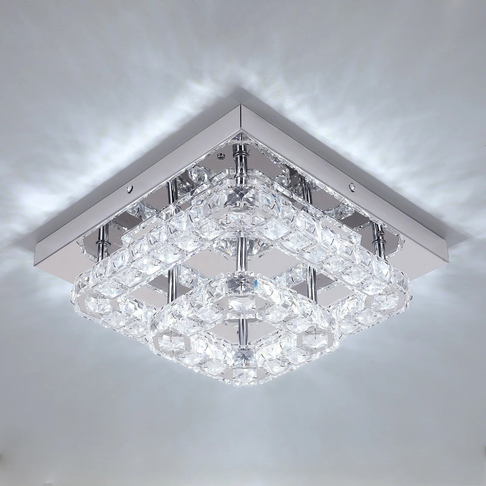 Changeable Lustr Led Ceiling Light Indoor For Bedroom