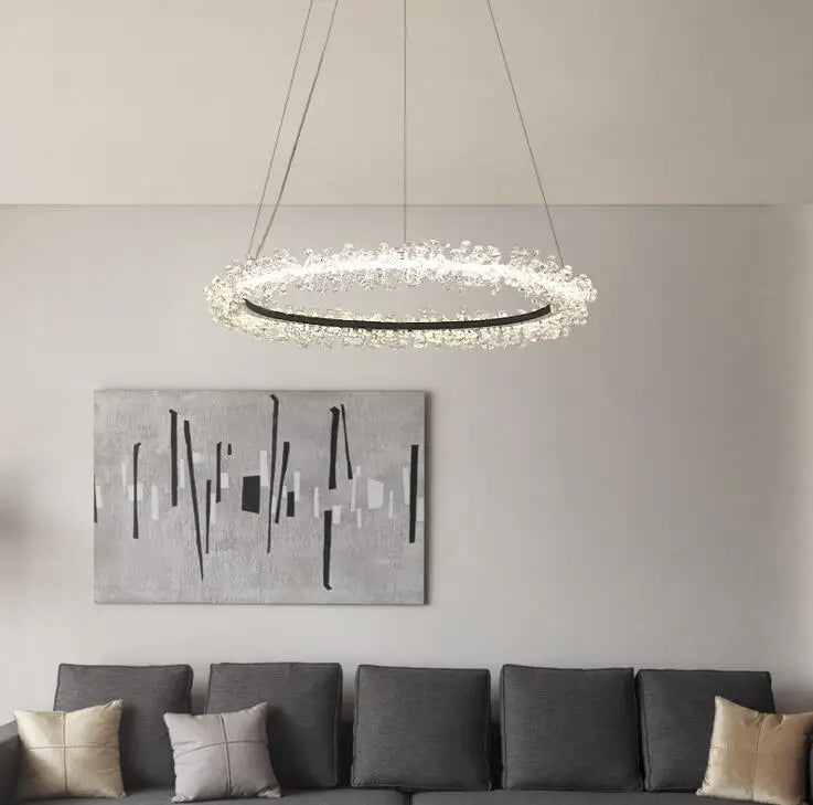 Living room lamp Nordic restaurant chandelier Simple LED chandelier