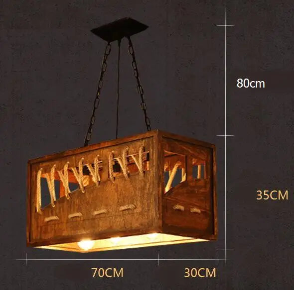 American style Pendant Lights rural originality retro industrial wind