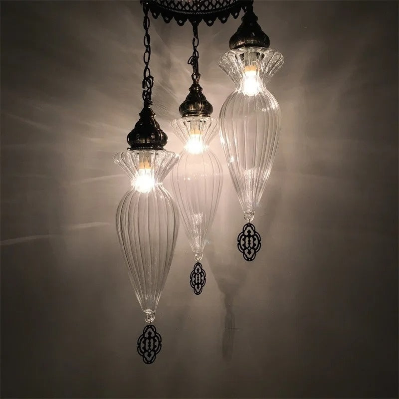 3 Heads Newest Modern LED Chandelier Nordic Living Room Pendant Lamp